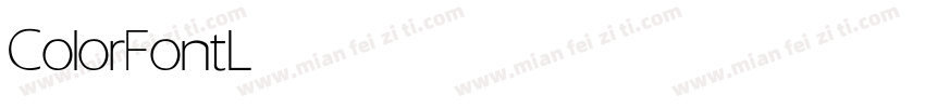 ColorFont Light字体转换